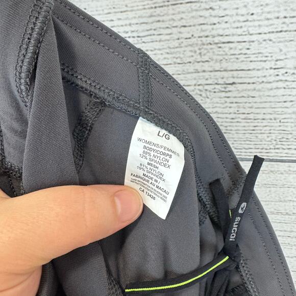 Sugoi Women's Gray Active Workout Cropped Leggings Size Large - Picture 9 of 10